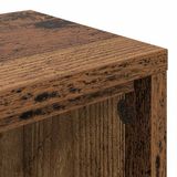 vidaXL - studiobureau - Oud hout - 152 x 36 x 19,5 cm - Bewerkt hout