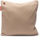 Bodi-Tek Cozy coussin chauffant - Durable & Sans fil - Infrarouge - 45x45 cm - Beige - Tissu tricoté - inclus 10.000 mah powerbank