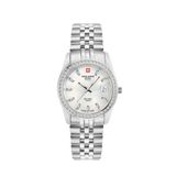 Swiss Alpine Military 7714.7233 Montre femme Argenté Blanc Quartz