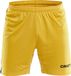 Craft Progress Contrast Short Heren - Geel / Royal | Maat: 3XL