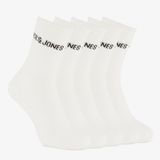 JACK & JONES JACREGEN TENNIS SOCK 5 PACK NOOS Heren Sokken