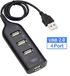 CHPN Hub USB 2.0 4 ports Noir