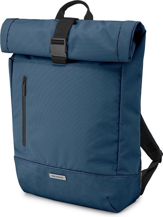 Moleskine Metro Rolltop Backpack 15" - Sapphire Blue