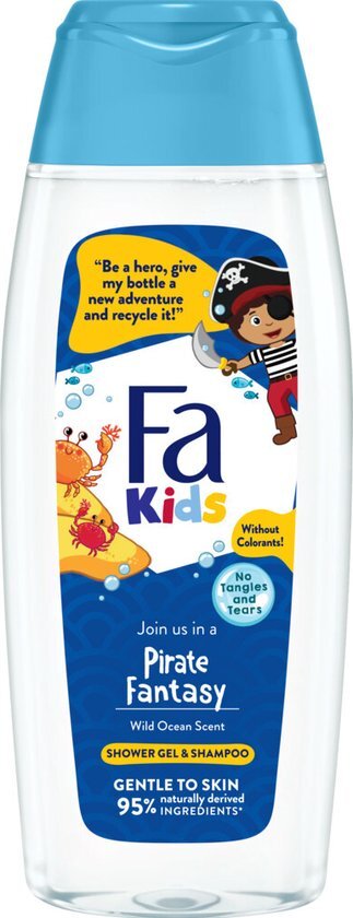 Fa Kids - Douchegel &amp; Shampoo - Pirate Fantasy