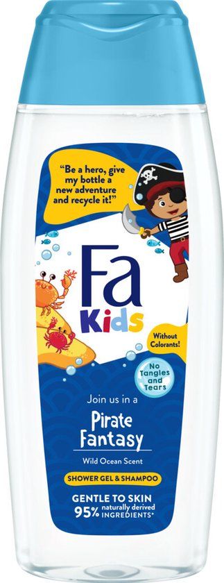 Fa Kids - Douchegel & Shampoo - Pirate Fantasy - 250ml