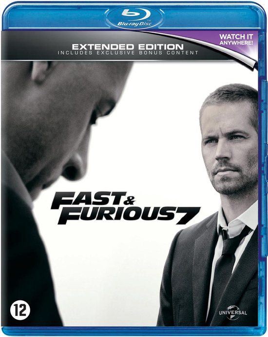 Bertus Distributie Atlantic Records Fast & Furious 7 (D/F) [bd/Uv] (Bol)