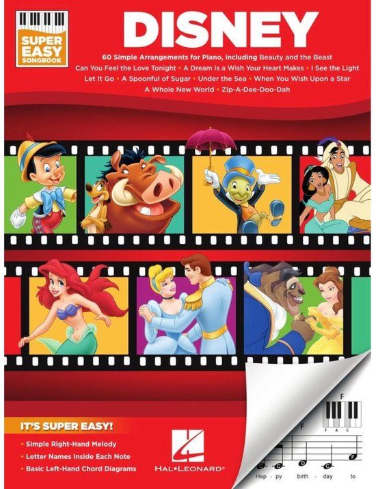 Disney Super Easy Songbook