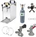 HAJUS AG Set complet - Tireuse à bière - Kontakt 40 - 2 robinets, 50 l/h - avec coupleur de fût type M, type G