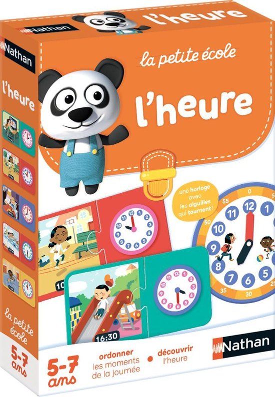 Nathan Educatief Spel Little School: The Hour