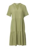s.Oliver Korte viscose jurk met plooien voor dames