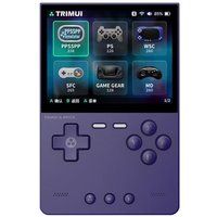 SZSMART Trimui Brick 3,2 inch gameconsole, 128 GB open source systeem - paars