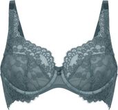 Hunkemöller Dames Lingerie Niet-voorgevormde beugel bh Daisy - Blauw - maat E85