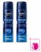 NIVEA MEN 2 x Fresh Active Deodorantspray - 150 ml