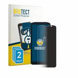 BROTECT - privacy screenprotector voor Unitech EA630 - Folie Beschermfolie Blauwlichtfilter 2 Stuks