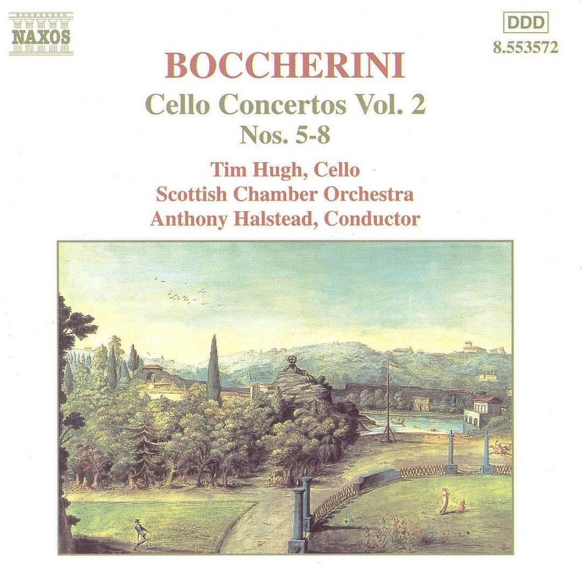 OUTHERE Boccherini: Cello Concertos Vol 2 / Hugh, Halstead, et al