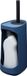 Tiger Tess WC borstel met houder - Opbergvak - vrijstaand - met Swoop® borstel flexibel - Blauw / Zwart