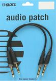 KLOTZ AIS GmbH Klotz AU-JJ0090 audio kabel 0,9 m 2 x 6.35mm Zwart