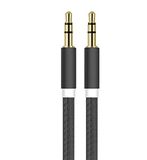 Kabel Xiaomi Kabel jack/metaal voor Xiaomi Redmi S2 Smartphone auto muziek audio dual jack plug 3,5 mm universeel (zwart)