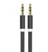 Kabel Xiaomi Kabel jack/metaal voor Xiaomi Redmi S2 Smartphone auto muziek audio dual jack plug 3,5 mm universeel (zwart)