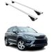 Omac Barres de toit pour Seat Ateca 2016-2026 – Tüv / Din 75302:2019 – Antivol inclus – Charge max 75 kg – 2 barres argent