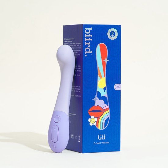 Biird Gii G-spot vibrator Paars
