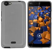 mumbi Beschermhoes Telefoonhoesje Wiko Rainbow Jam, Hoes Transparant Zwart