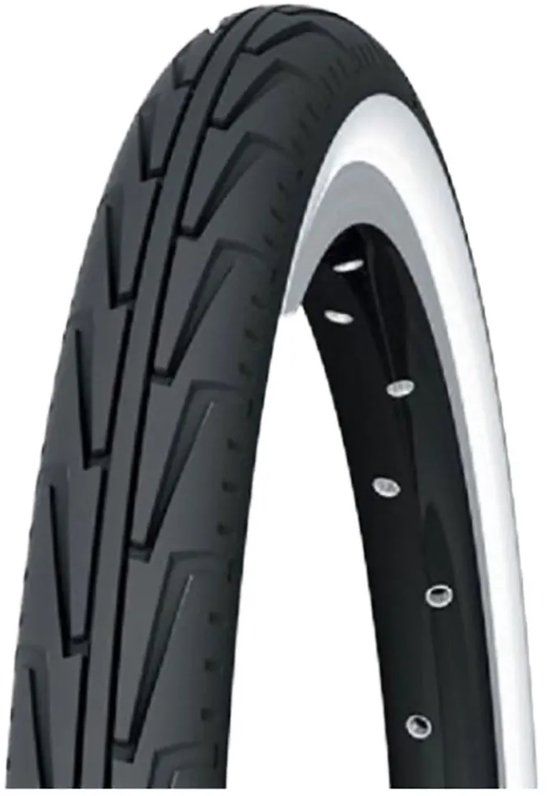 Michelin Diabolo City Acces Line 18" x 37 Stevige Urbanband Zwart 18" x 37