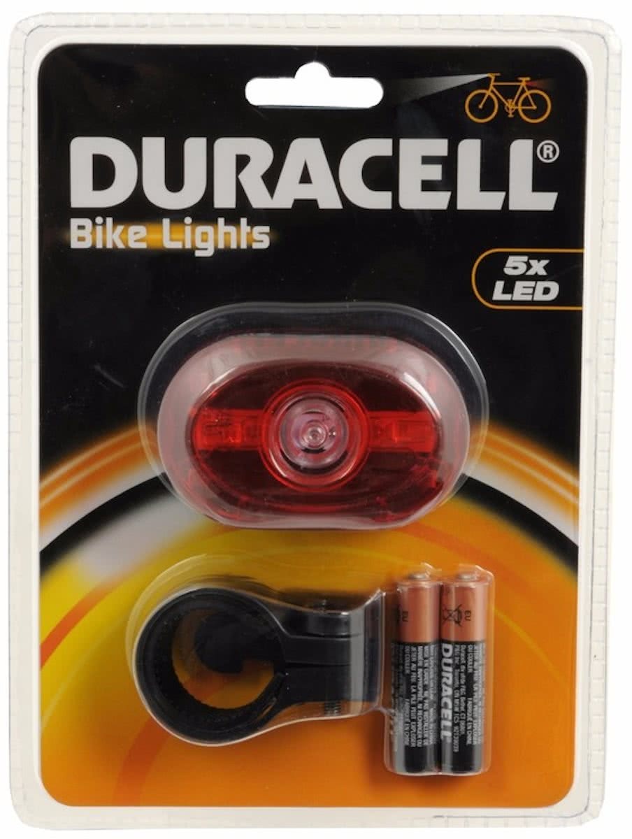 Duracell Fietslamp LED achterlicht