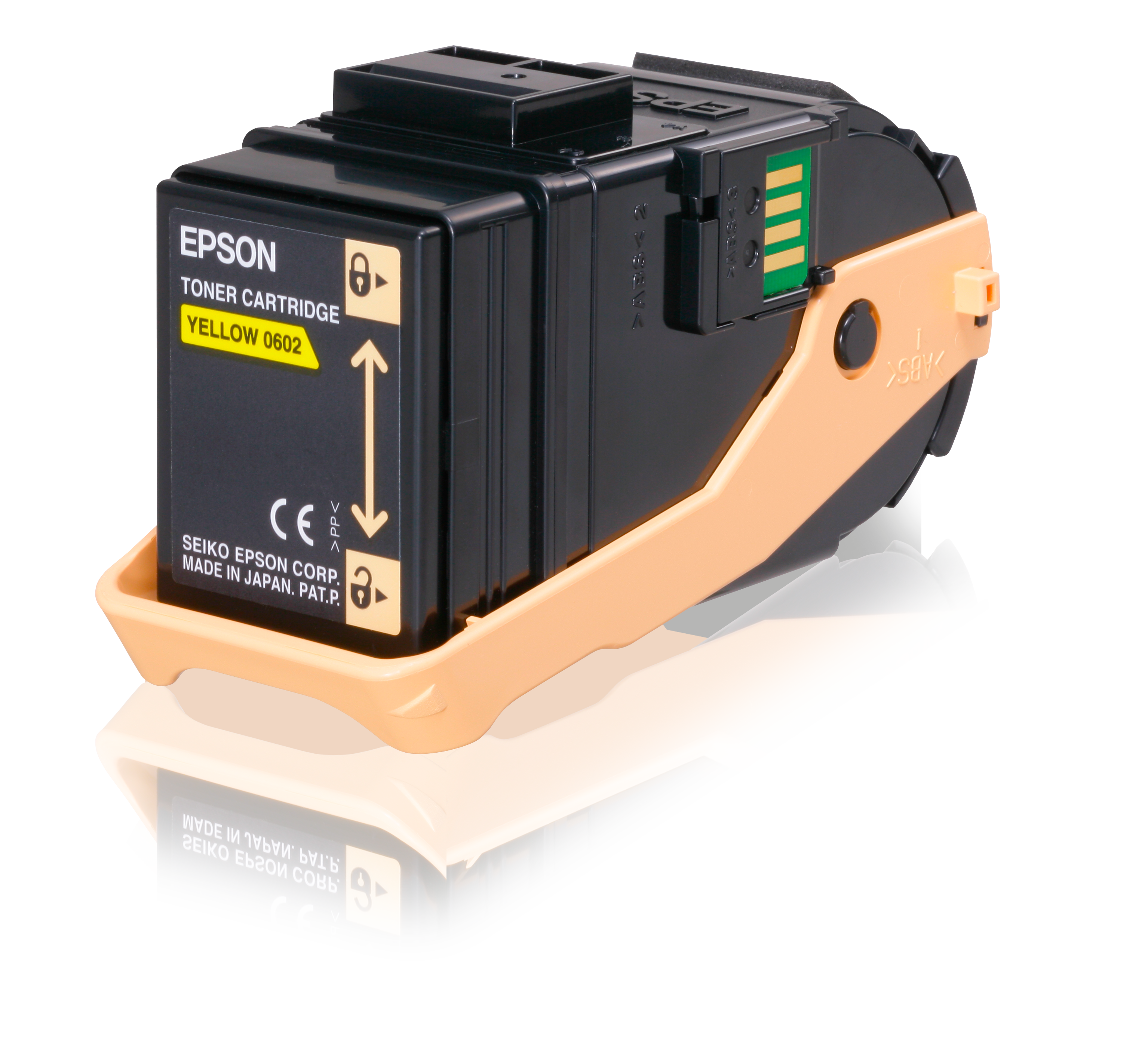 Epson C13S050602 Yellow Toner Cartridge - 7,500 Pages - Compatible with Epson AcuLaser C9300N