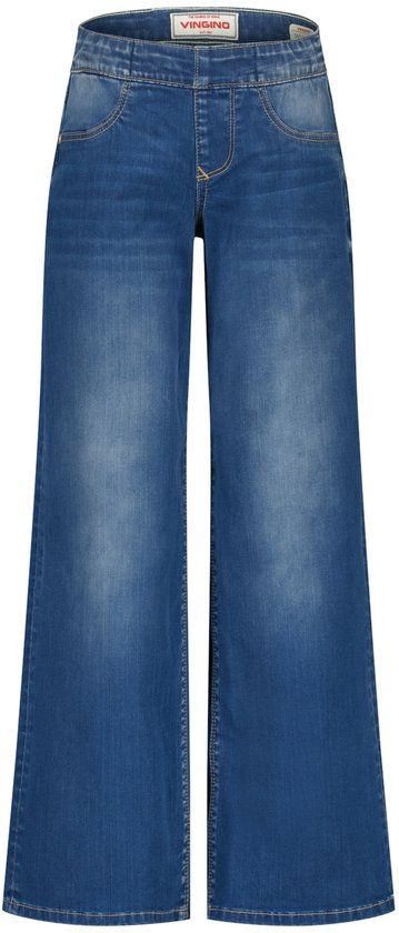 Vingino Bellini Meisjes Jeans Mid Blue Wash