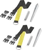 ProPlus Stormbandset - 2x3M - Spanbanden - Met Clips - Geschikt voor Caravan- en Camperluifels - Inclusief Haringen - Zwart