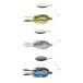 Savage Gear Da Lil Bush - Spinnerbait, Poids:20g, Taille:4/0, Couleur:Bone