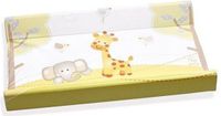 Italbaby Aankleedkussen 50 x 80 cm Geel/Wit