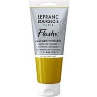 Lefranc Bourgeois Flashe Series 1 - Verf - vinylemulsie - schijtgroen - transparant - mat - extra dun - 80 ml
