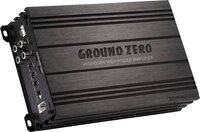 GroundZero GZHA MINI TWO - 2-kanaals versterker - 550W - Zwart/Zilver