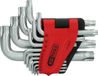 KS TOOLS Torx-Winkelstiftschlüssel-Satz, kurz, 14-tlg