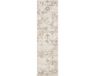 Safavieh Artifact Collection ATF237 Distressed Indoor Rug, Grey & Cream, 69 x 244 cm
