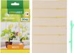 Pro Garden Fruitvliegjes val fruit hangende plaatjes - 24x stickers - ongedierte bestrijding - Insecten/vliegen vallen