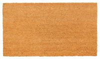 KAF Home Kokosdeurmat met antislip PVC-achterkant | 17 x 80 cm