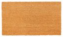 KAF Home Kokosdeurmat met antislip PVC-achterkant | 17 x 80 cm