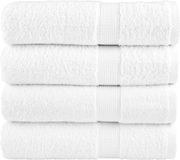 vidaXL Badhanddoeken SOLUND 4 stuks 600 g/m² 100x150 cm Wit