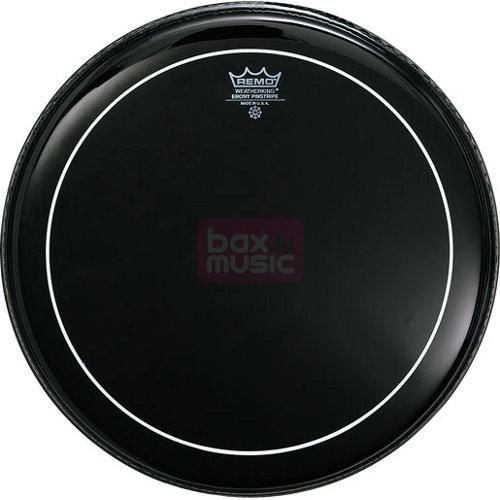 Remo ES 1626 PS Ebony Pinstripe 26 inch bassdrumvel