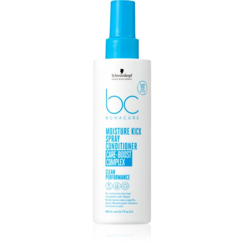 Schwarzkopf Professional Schwarzkopf Prof BC Bonacure Spray-balsem 200 ml Hyaluronic Moisture Kick voor normaal tot droog haar