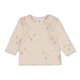 Feetje longsleeve Over the Moon for You - beige/oker