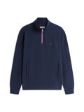 Tommy Hilfiger Pull Homme Coton XXL Bleu Marine Automne/Hiver 2026