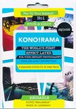 KONO!RAMA 1-vierkant 3-delige filterset voor Fuji INSTAX Square