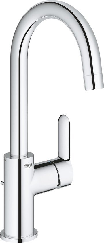 GROHE Bauedge L-Size wastafelkraan met waste chroom 23760000