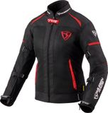 MUGENRACE Fuggire-A Veste Textile Femme Noir Rouge Imperméable Taille 15758