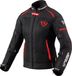 MUGENRACE Fuggire-A Veste Textile Femme Noir Rouge Imperméable Taille 15758