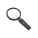 Carson MagniView 2X Power Compact en Lichtgewicht Hand-Held Vergrootglas met 4.5X Spotlens voor Lezen, Hobby, Handwerken, Inspectie en Laag Gezichtstaken (DS-36)